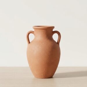 Terracotta Amphora Vase