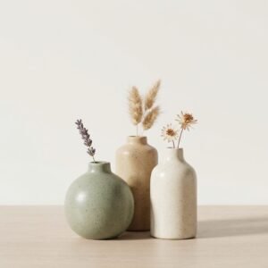 Set of 3 Mini Bud Vases